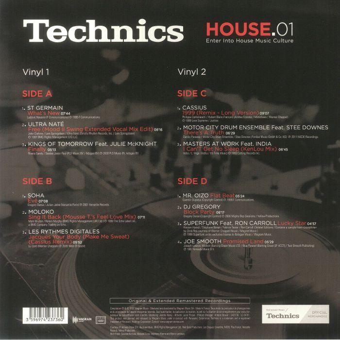 Technics House.01 LP