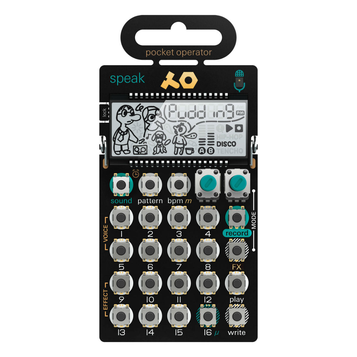 Teenage Engineering PO-35 Speak Pocket Operator Synthesizer Sequencer