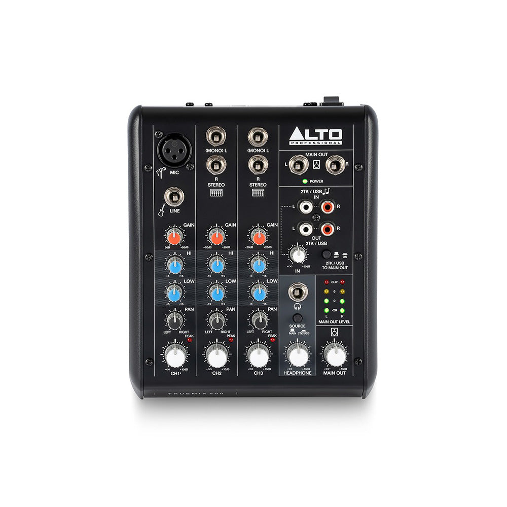 Alto TRUEMIX 500 5-Channel Analog Mixer With USB