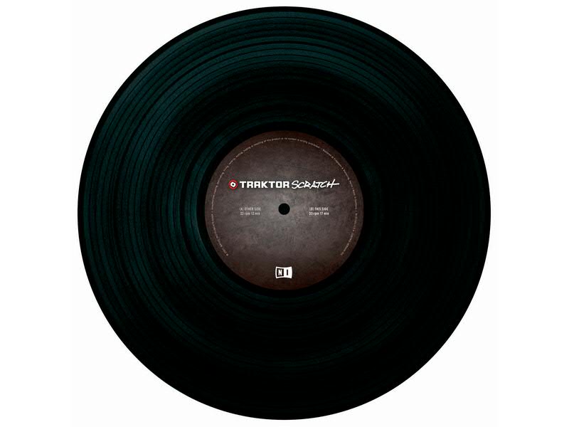 NATIVE INSTRUMENTS Traktor Scratch Vinyl - Black