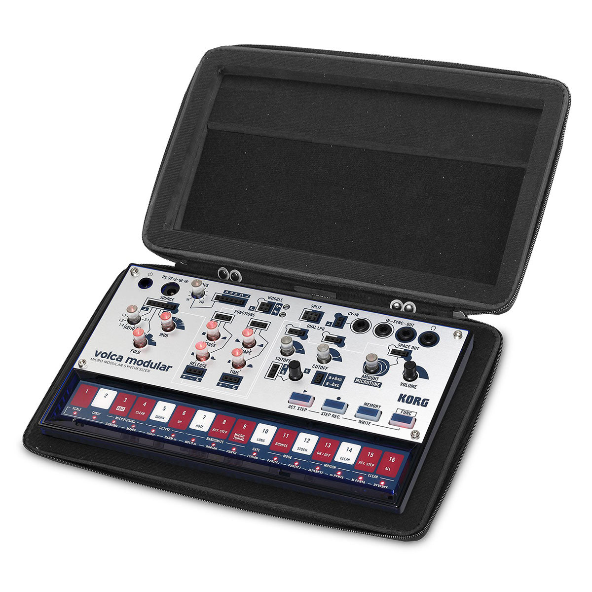 UDG Creator Korg Volca Hardcase Black U8435BL
