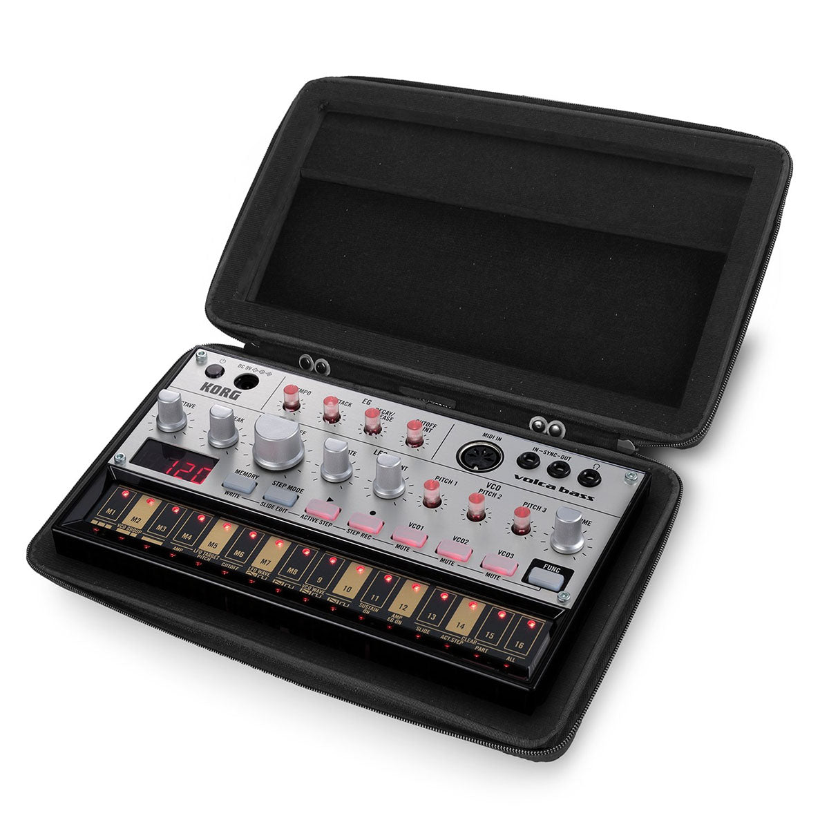 UDG Creator Korg Volca Hardcase Black U8435BL