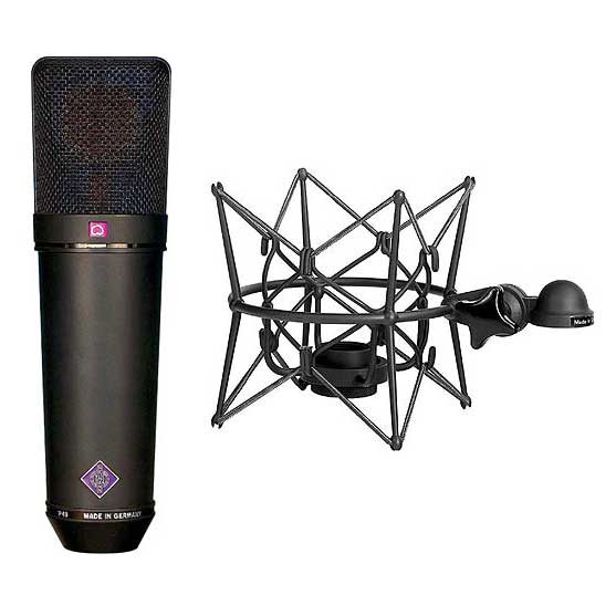 NEUMANN U87 Ai MT Studio Set (Inc. EA87 Shockmount) Black