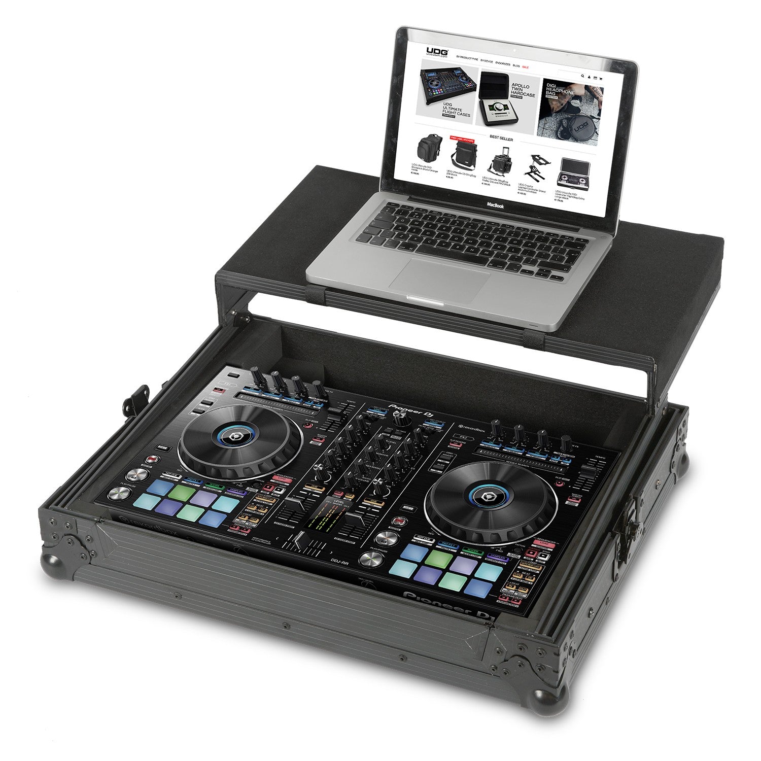 UDG Ultimate Flight Case Multi Format XL (Laptop Shelf) U91019BL