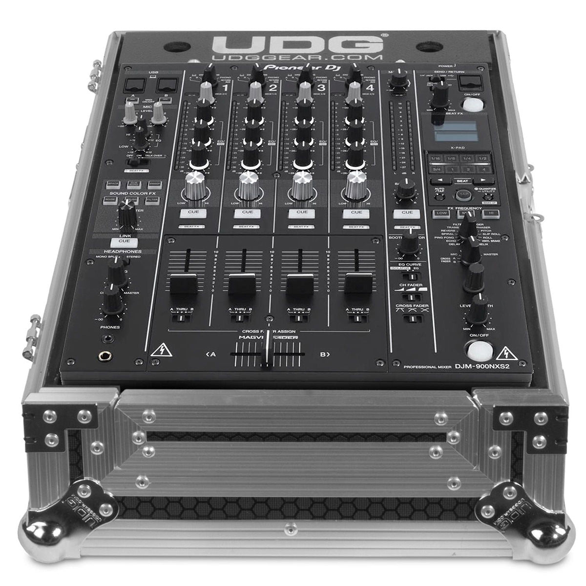 UDG Ultimate Flight Case Multi Format CDJ/MIXER Silver MK3 U92021SL3