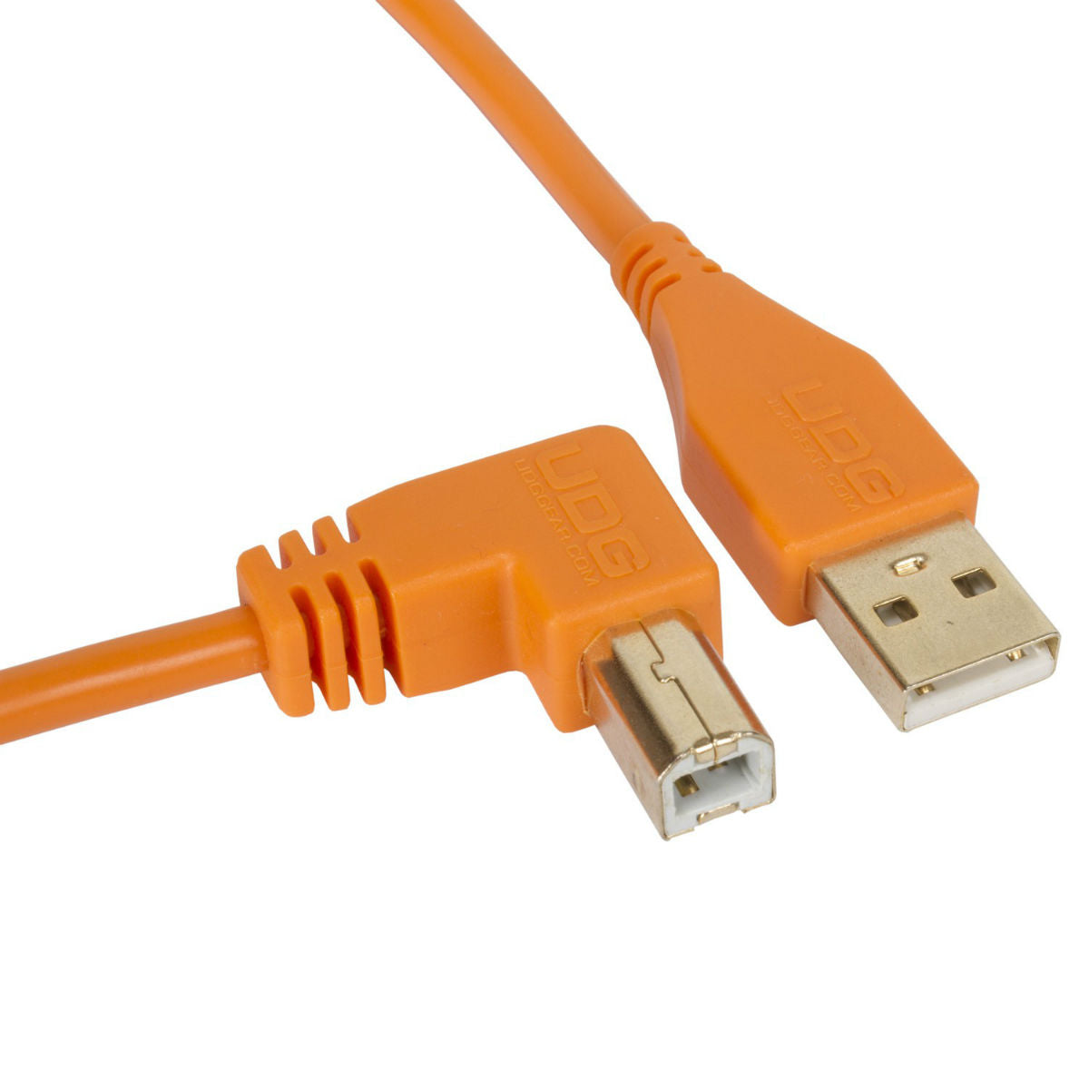 UDG USB Cable A-B 3m Orange Angled U95006OR