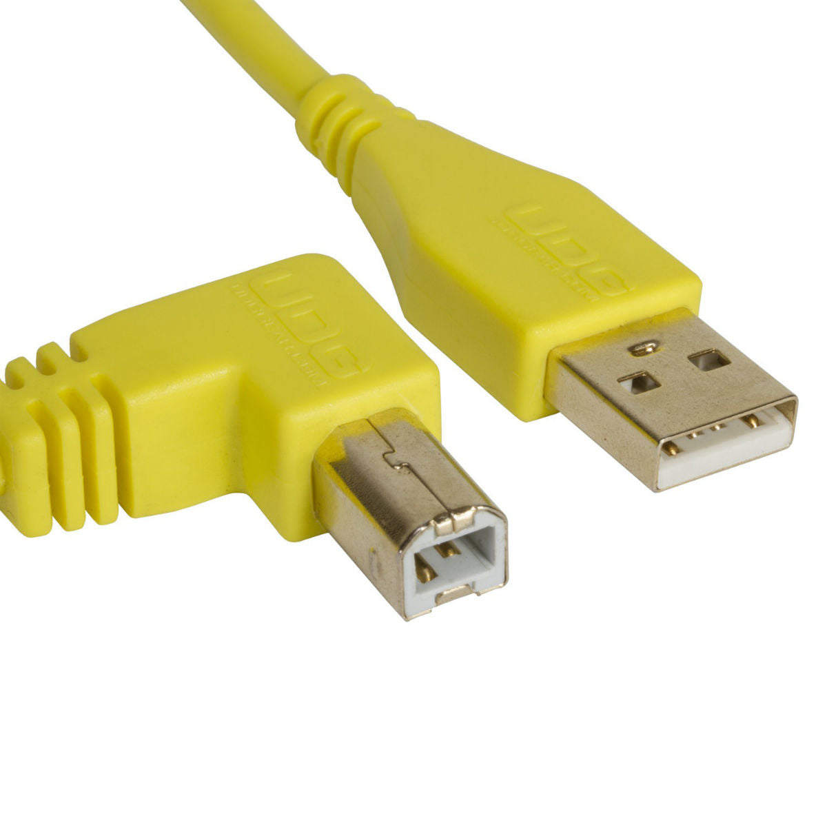 UDG USB Cable A-B 3m Yellow Angled U95006YL
