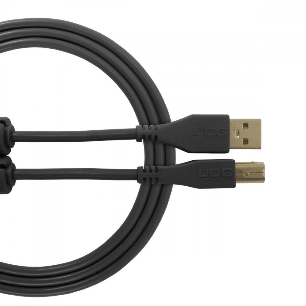 UDG USB Cable A-B 1m Black U95001BL