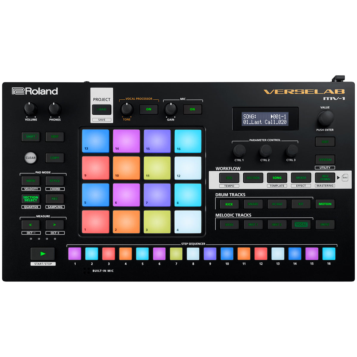 Roland MV-1 VERSELAB Song Production Studio