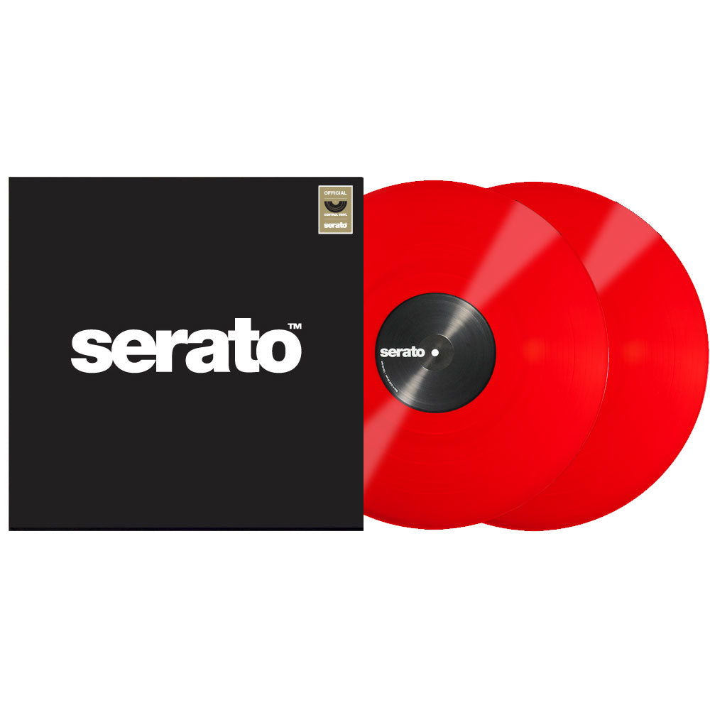 SERATO Performance Series Vinyl Pair - Red