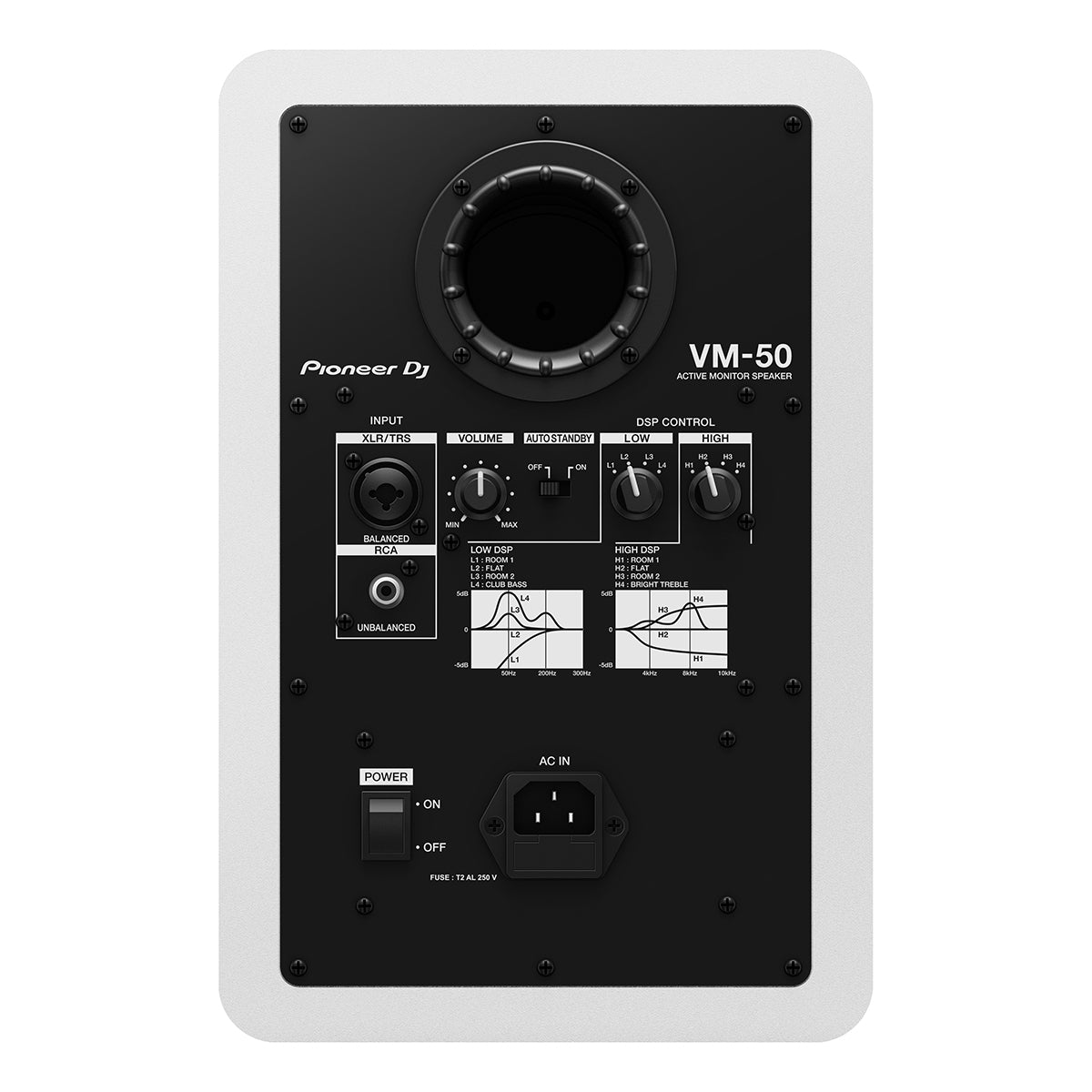Pioneer DJ VM-50W Active Monitor White