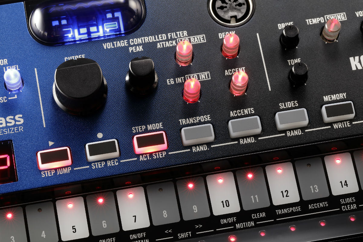 Korg Volca Nubass Vacuum Tube Synthesizer