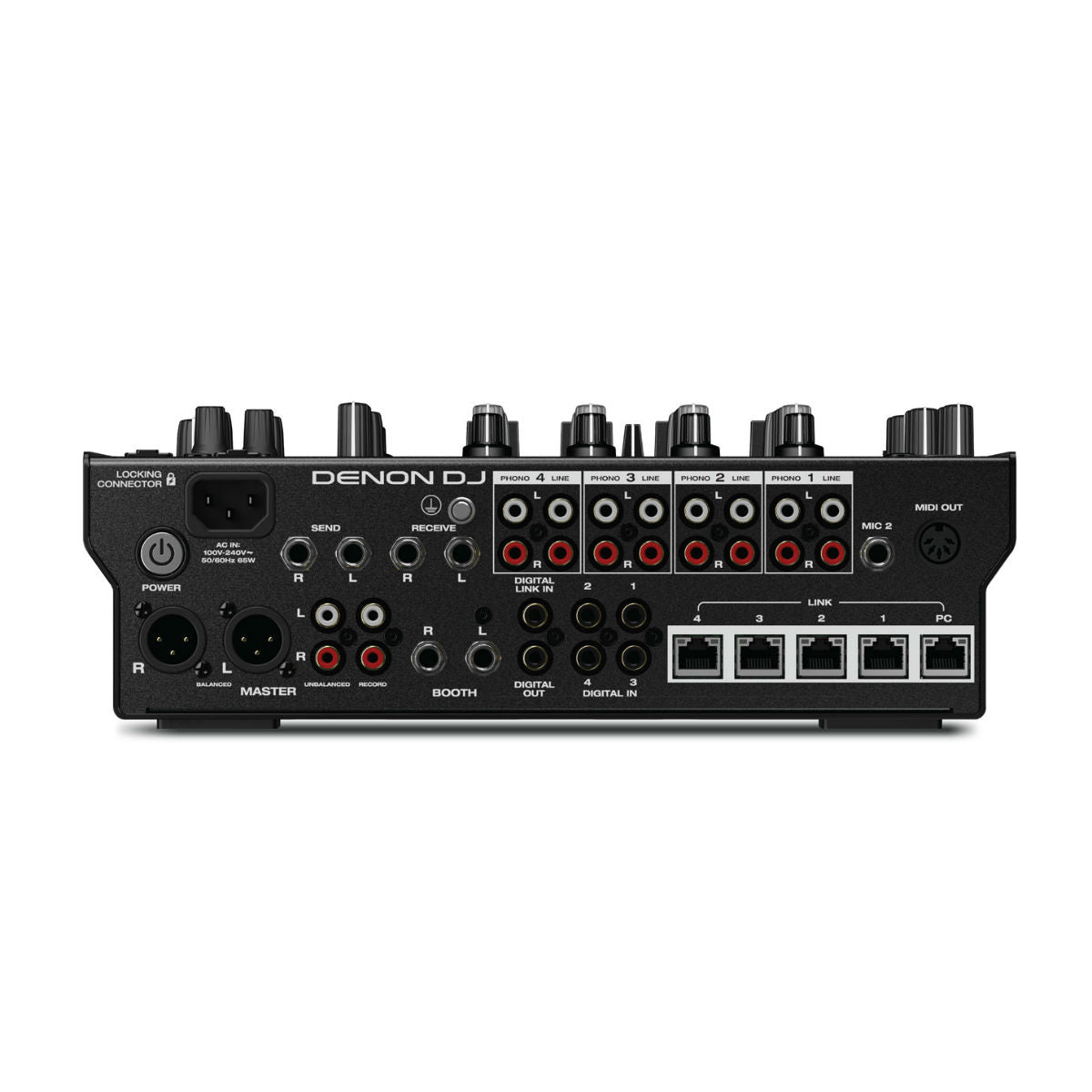 Denon DJ X1850 PRIME Professional 4-Channel DJ Club Mixer
