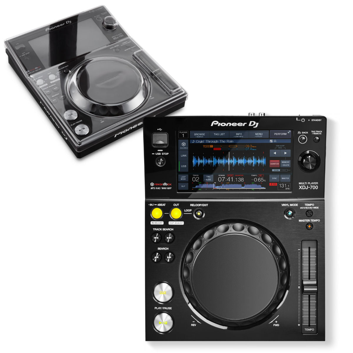 Pioneer DJ XDJ700 + Decksaver Bundle