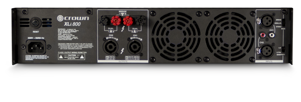 CROWN XLI800 300W @ 4Ω Power Amplifier