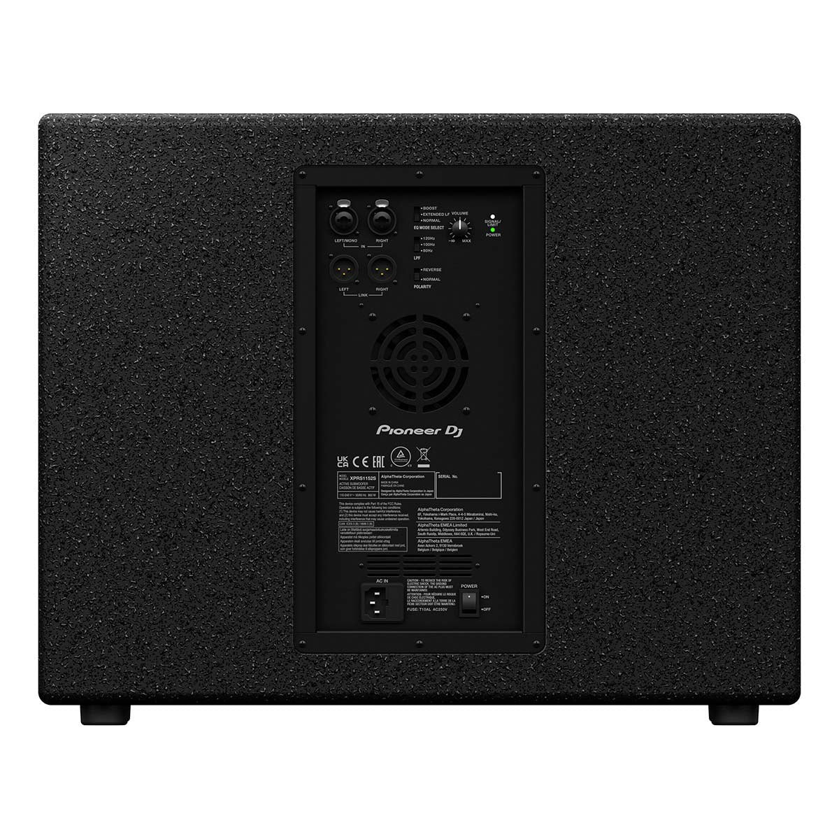 Pioneer DJ XPRS1152S 15" Reflex Loaded Active Subwoofer
