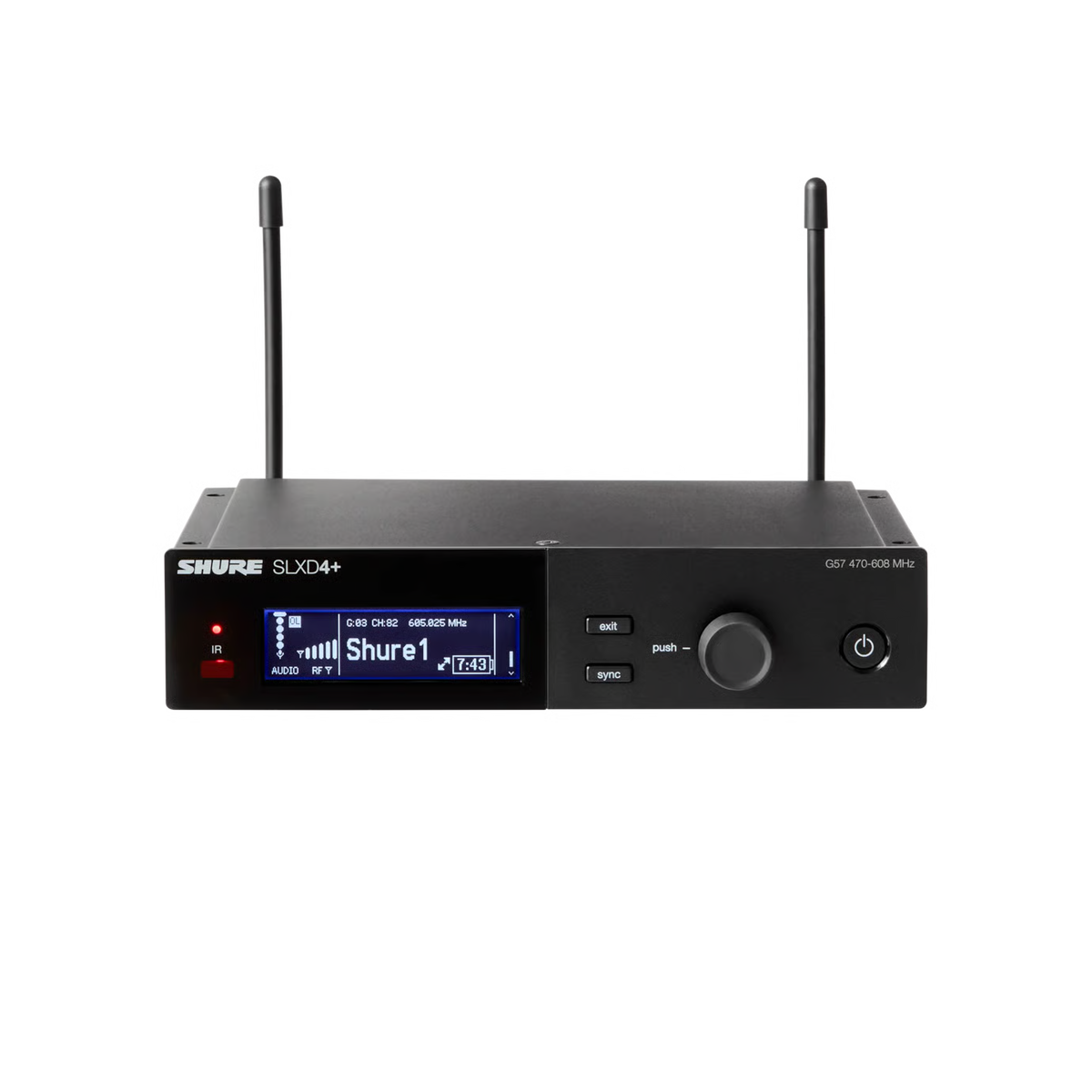 Shure SLXD24+UK/58-K55 Wireless SM58 Handheld Microphone System