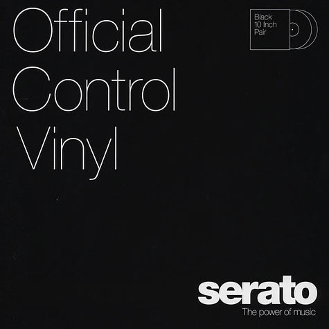 Serato 10" Performance Series Black - Pair