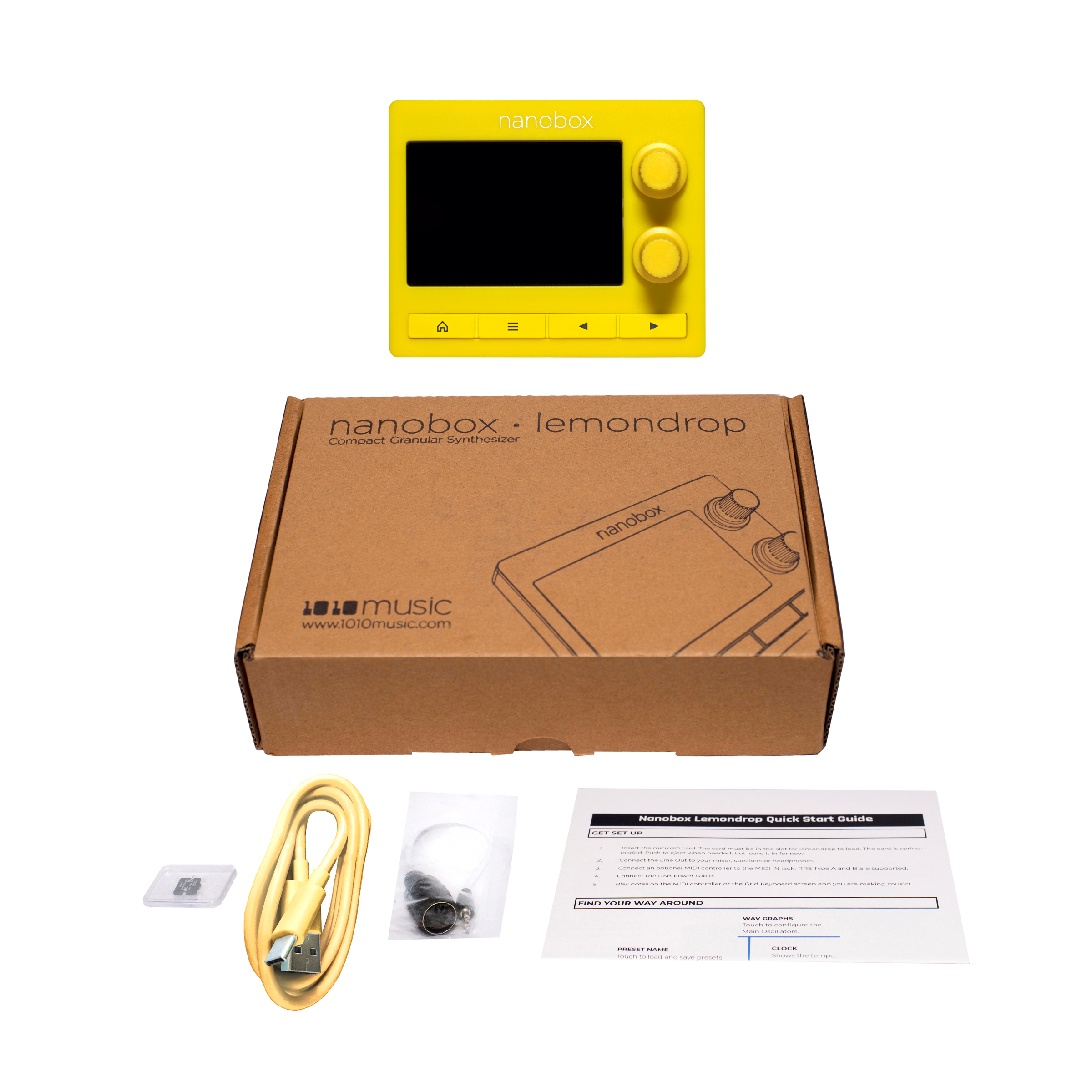 1010music Lemondrop - Polyphonic Granular Mini Synth