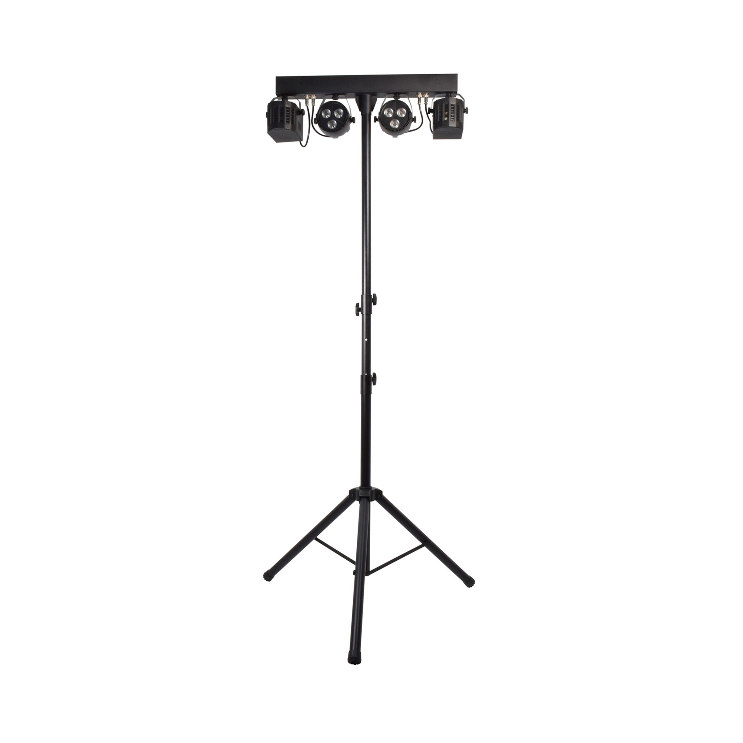 QTX Recharge DJ: Led Derby & PAR Bar With Tripod (151547)