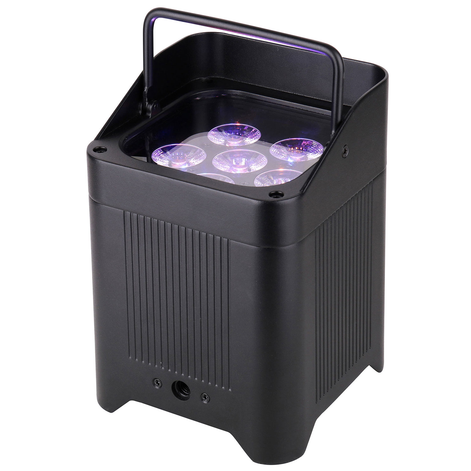 Citronic ViPAR: 6x18W Smart Rechargeable RGBWA/UV PAR Uplighter (154048)