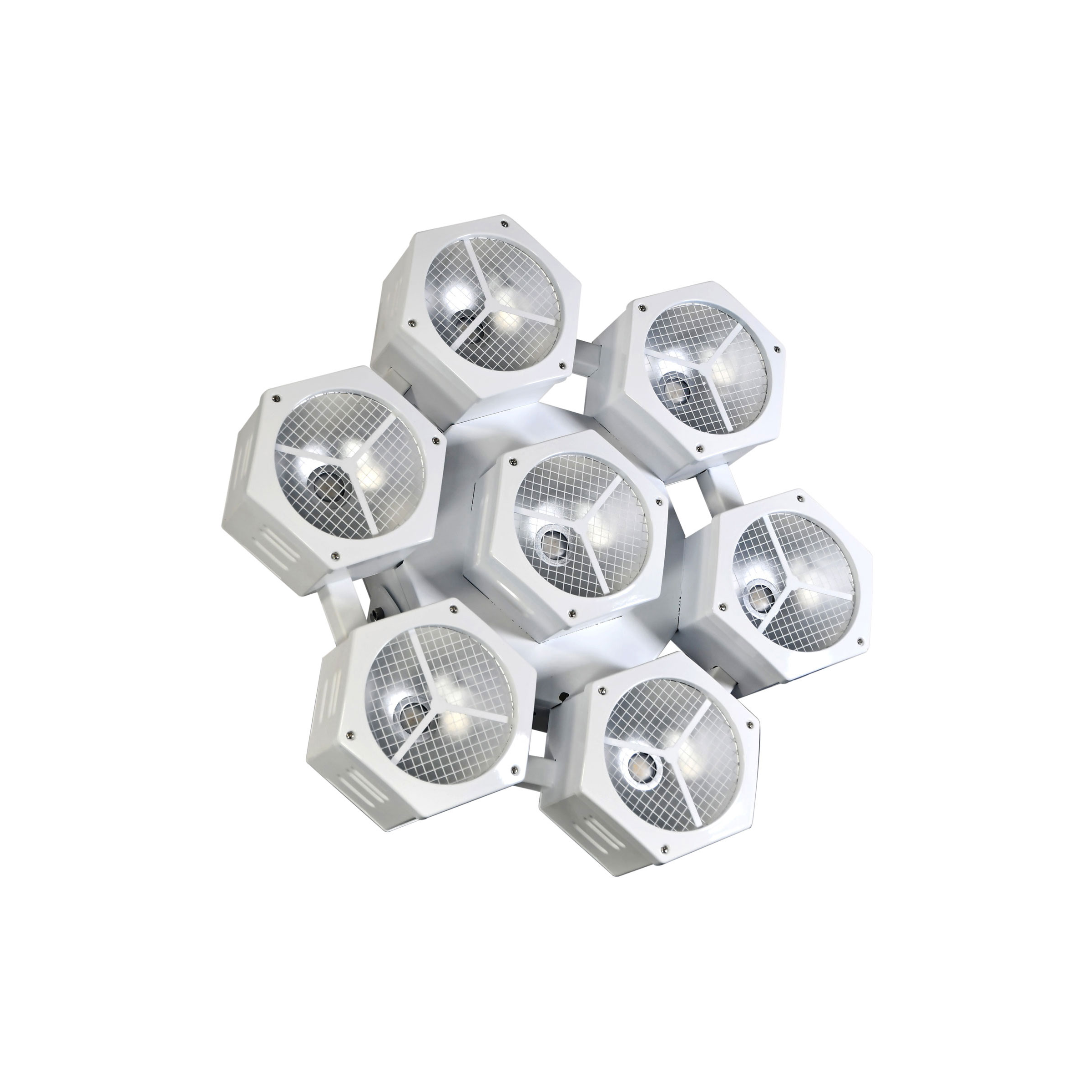 Citronic CosmoPAR-LE White x2 + QTX Stands Bundle