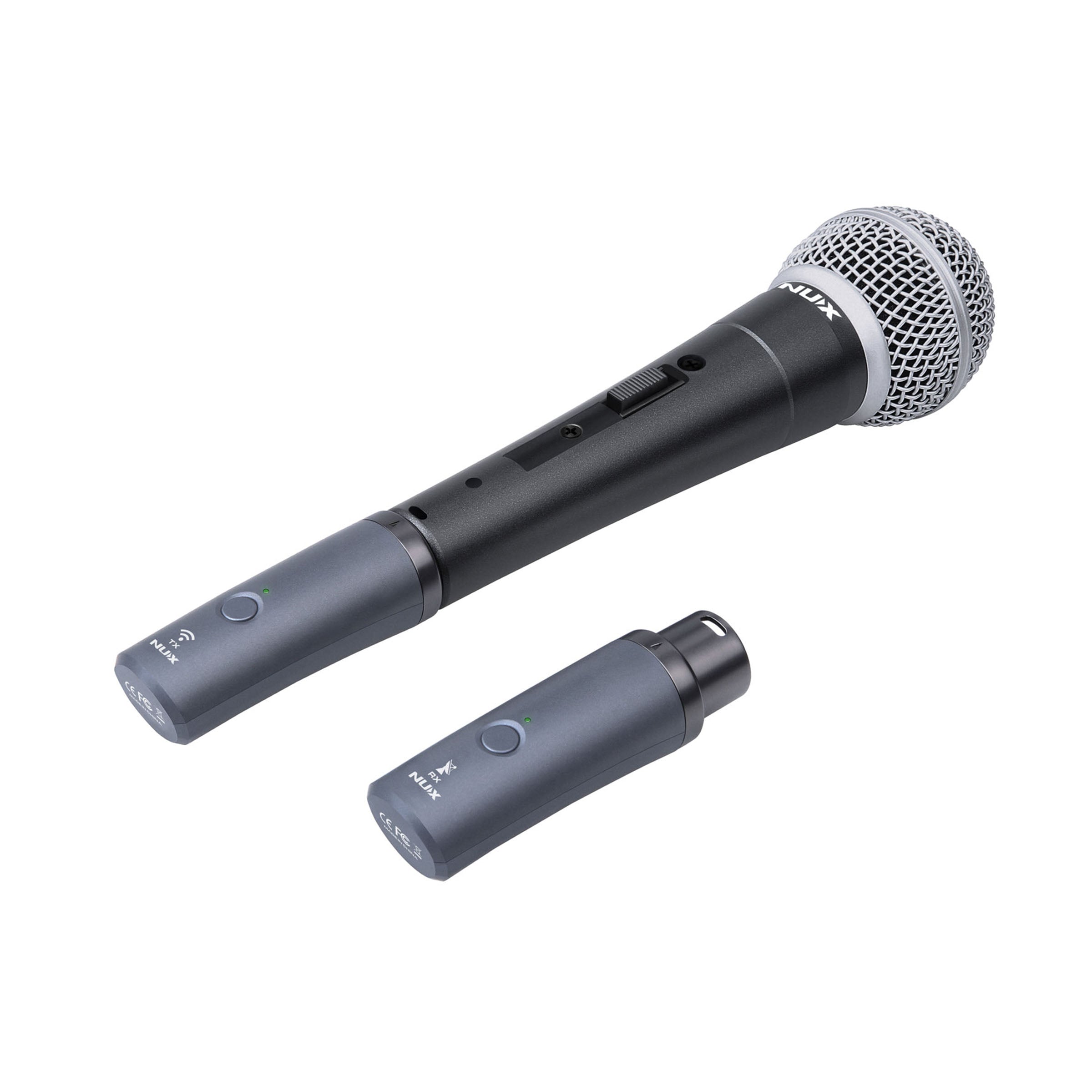 NUX B-3RC Rechargeable Wireless XLR Microphone System 2.4GHz (171863)