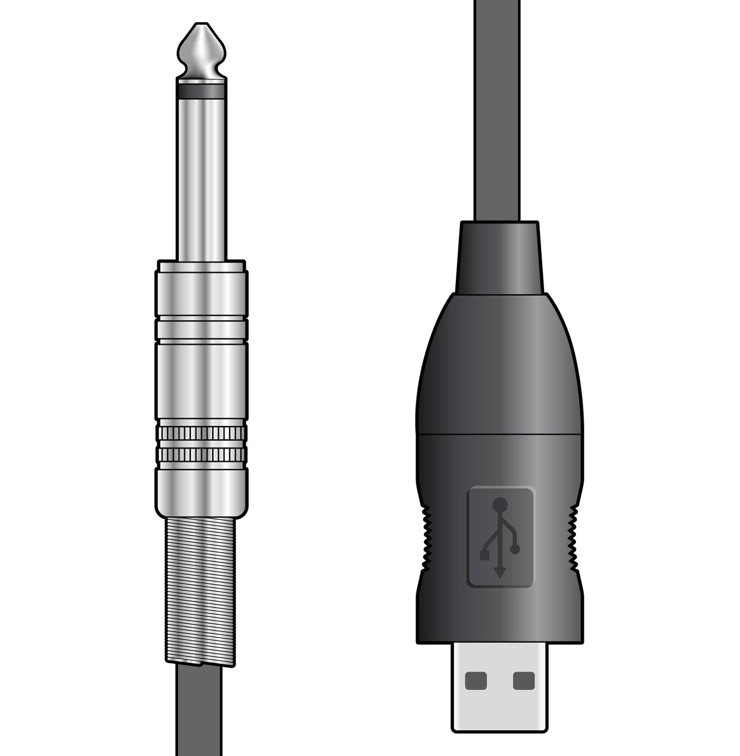 Chord 173615 - Jack To USB Converter Lead 3m