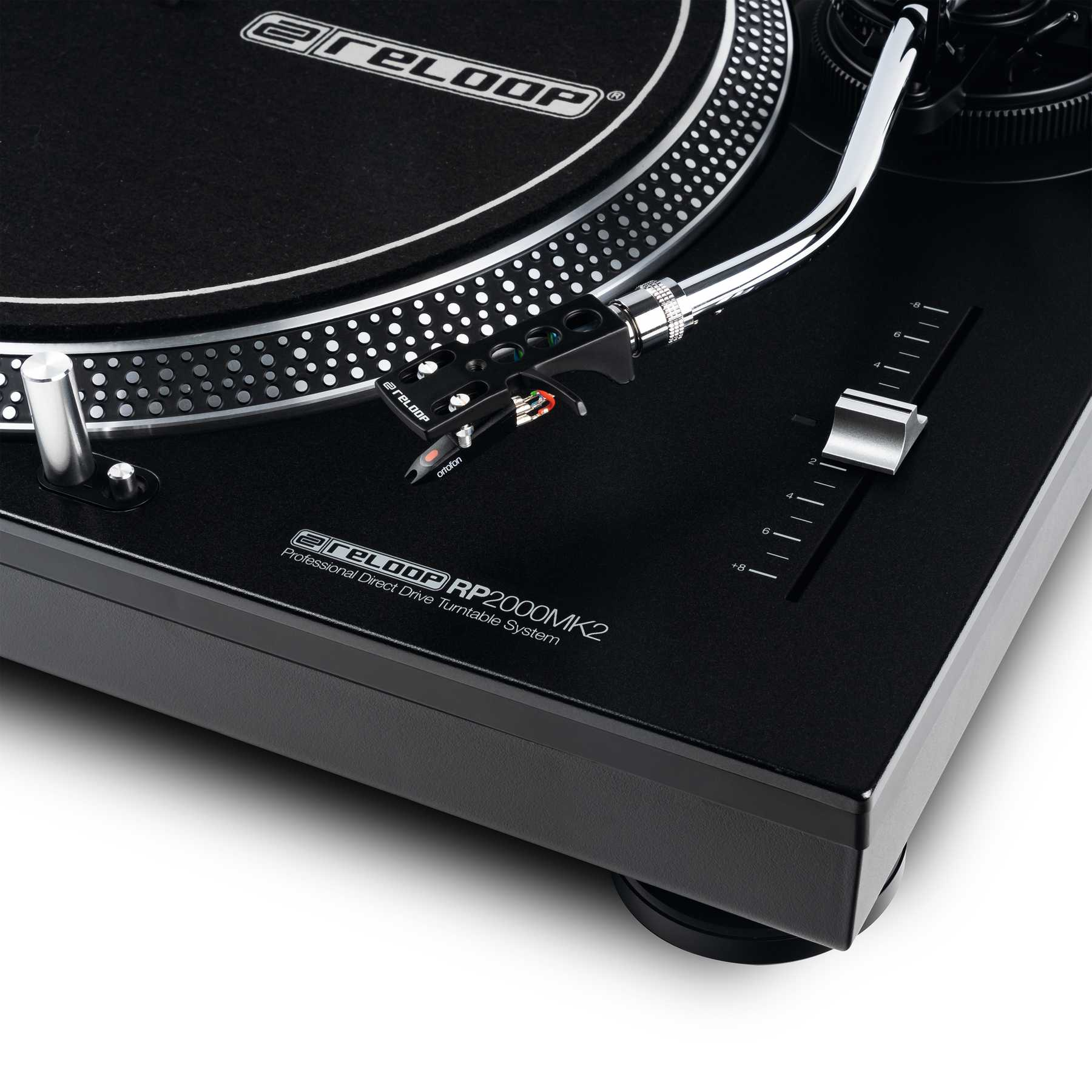 Reloop RP2000 MK2 Direct Drive DJ Turntable