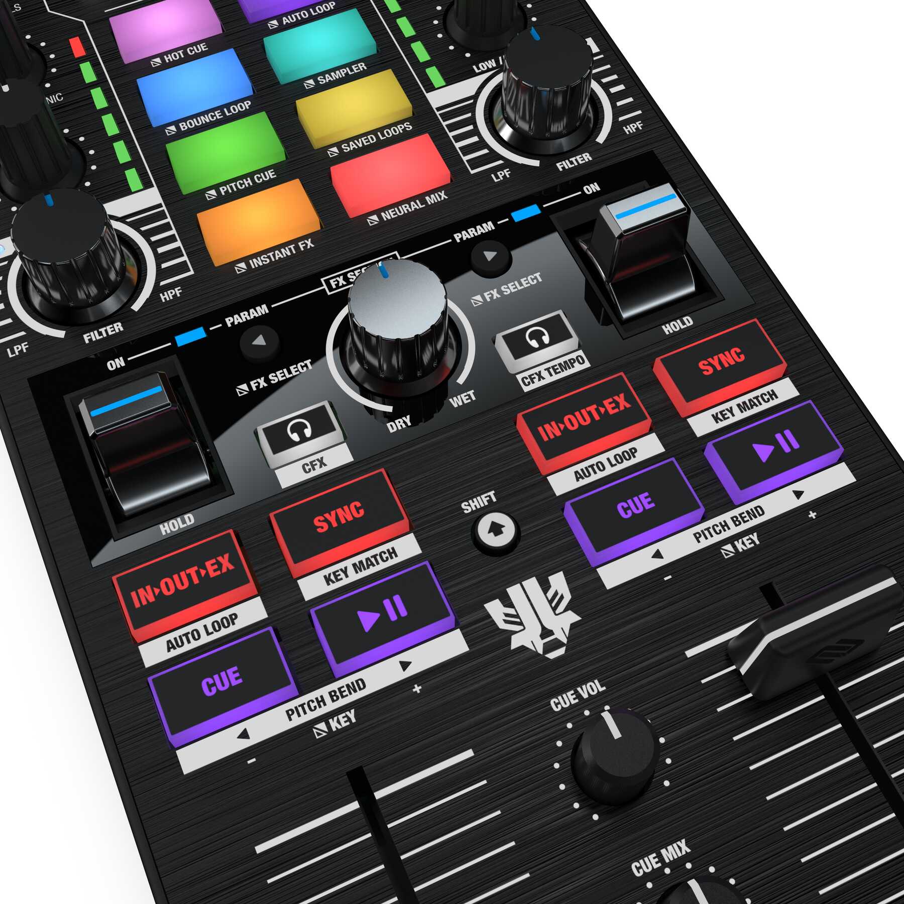 Reloop Mixtour Pro + Decksaver Bundle