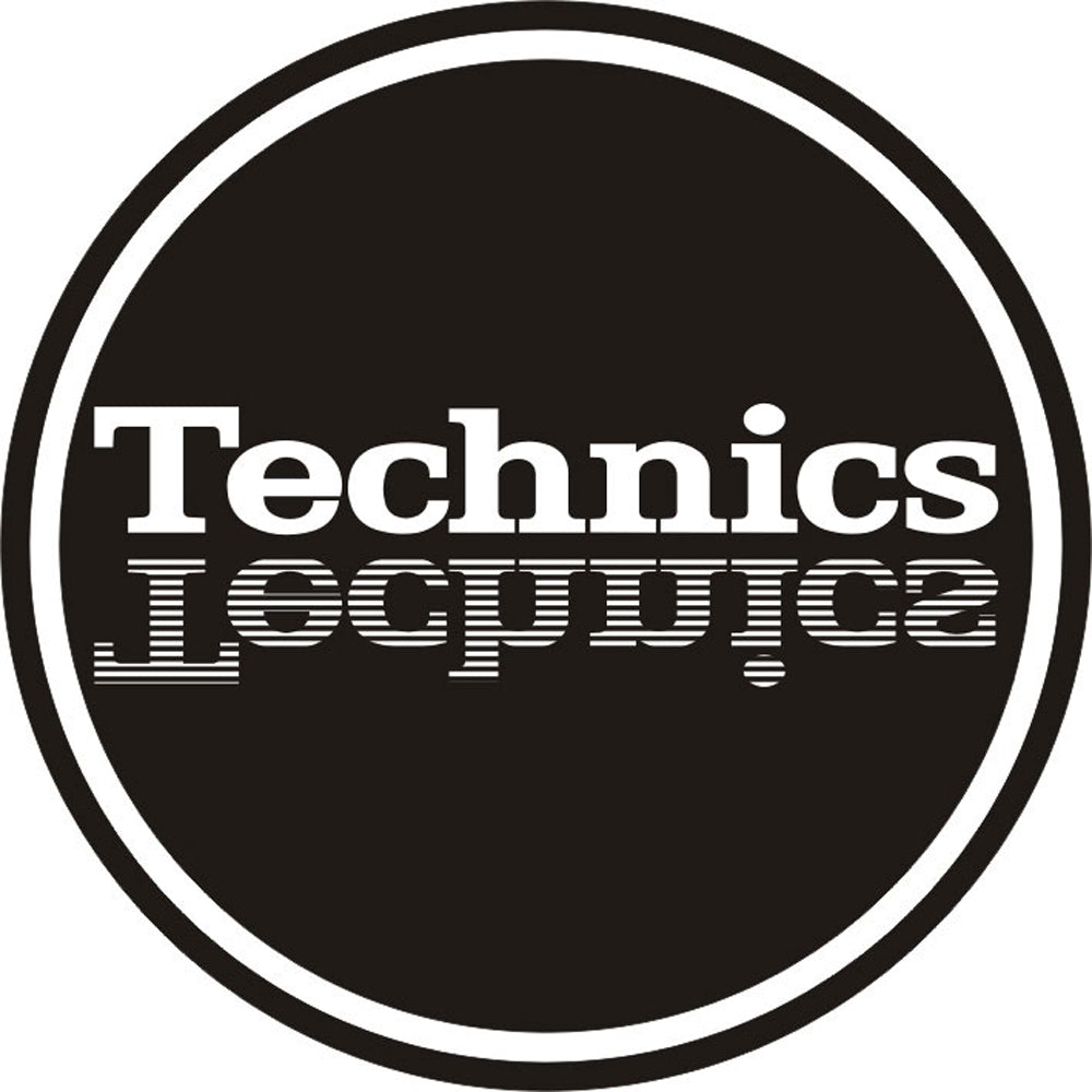 Magma 60647 Technics Slipmat Mirror Logo (Pair)