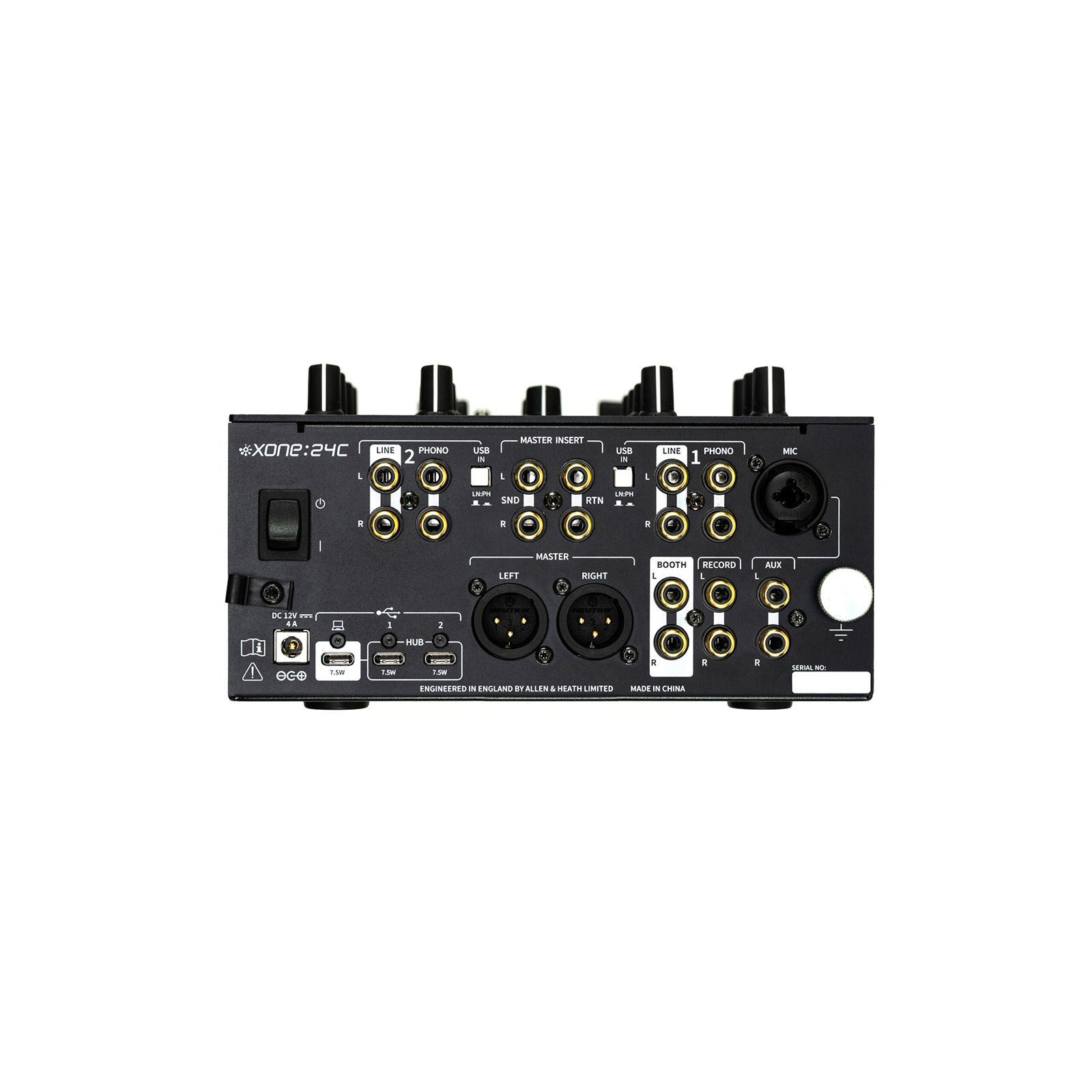 Allen & Heath Xone:24C Analogue DJ Mixer with Soundcard