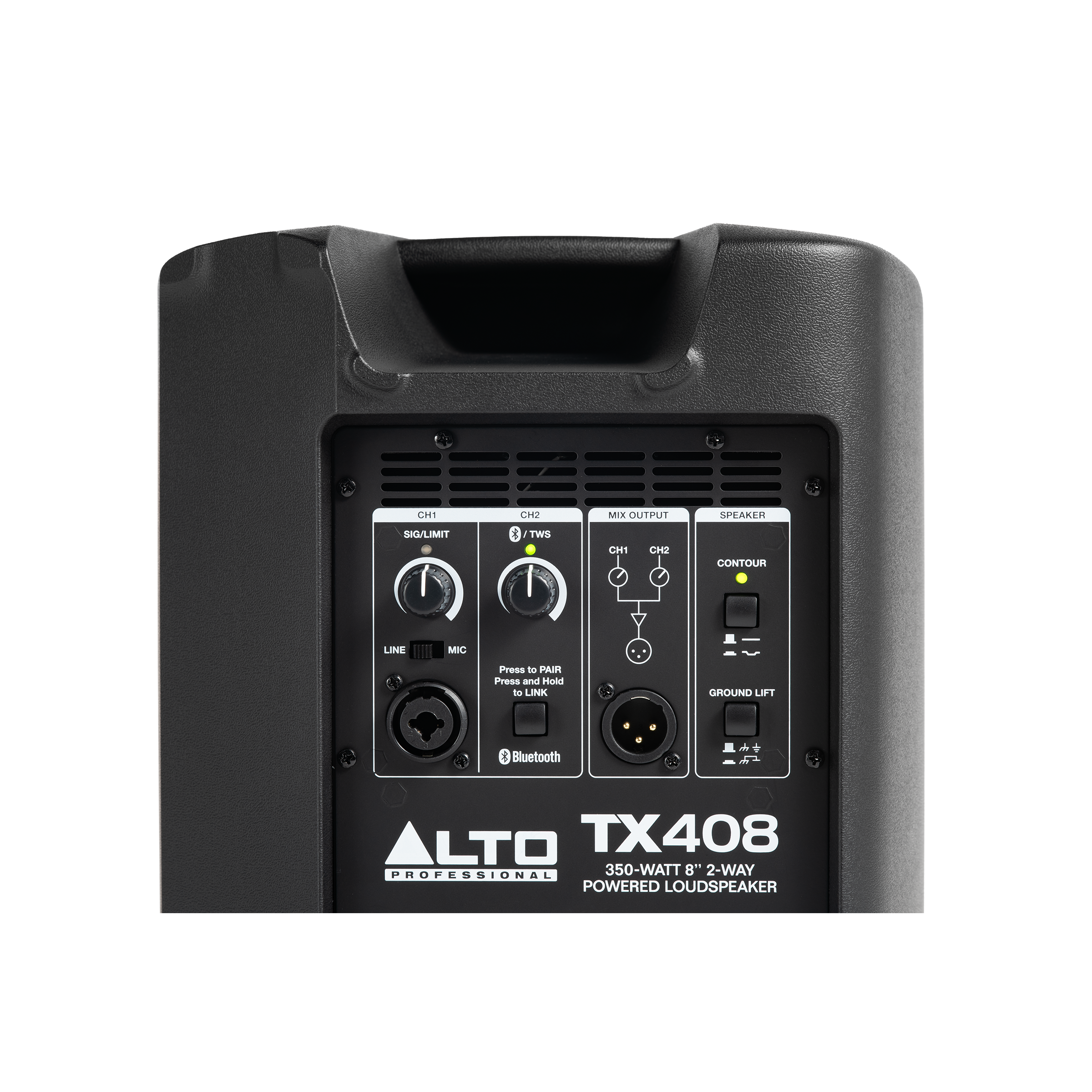 Alto Professional TX408 350W 8" Active PA Speaker