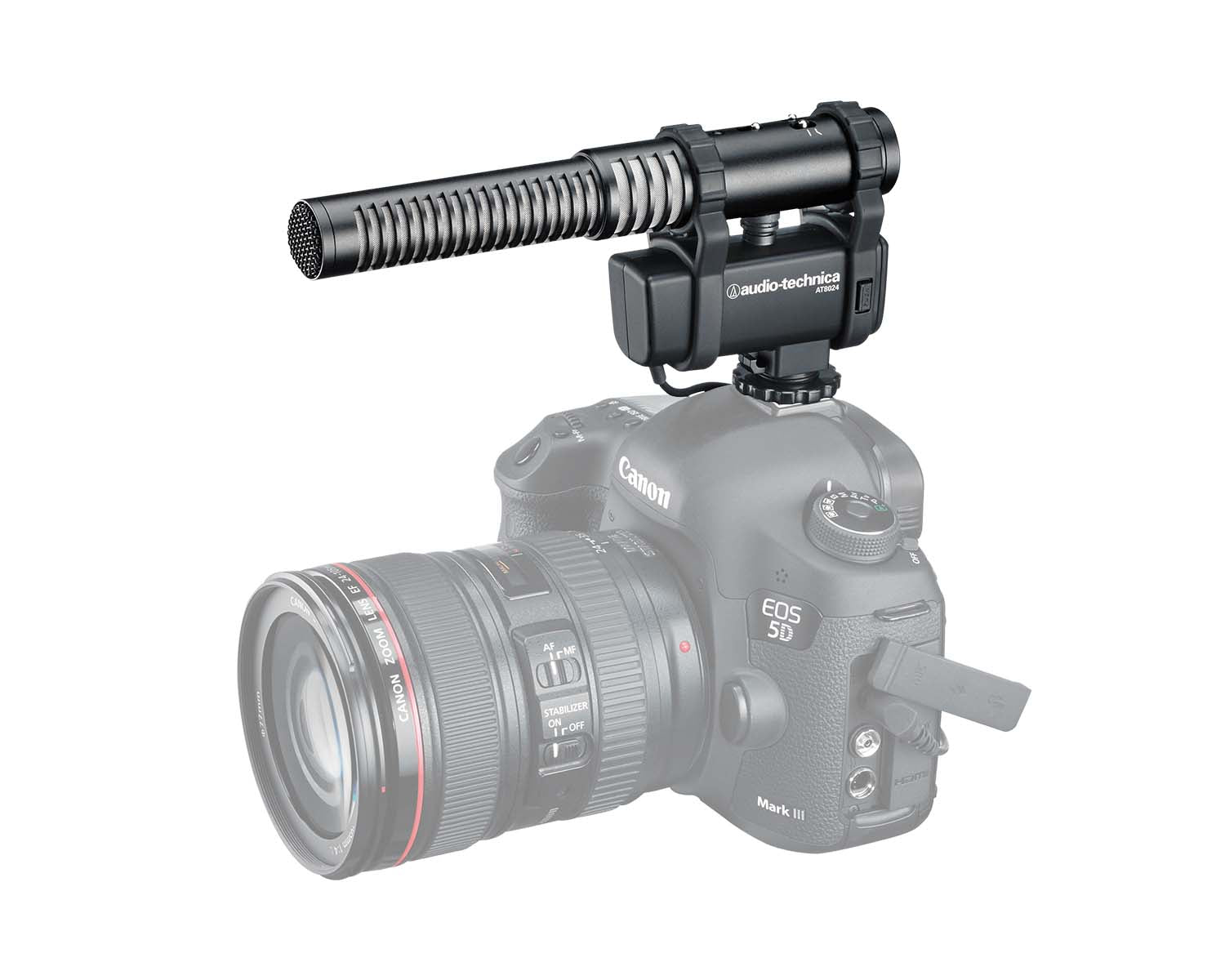 Audio Technica AT8024 Stereo Camera-Mount Microphone