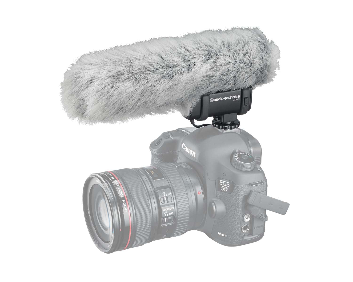 Audio Technica AT8024 Stereo Camera-Mount Microphone