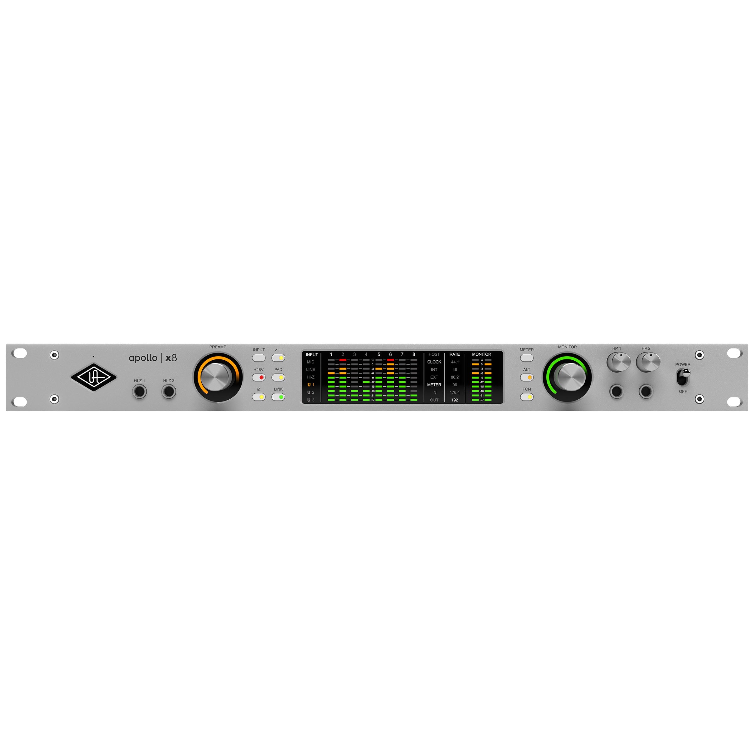 Universal Audio Apollo x8 Gen 2 ESS (Rack/TB3/MAC/WIN)