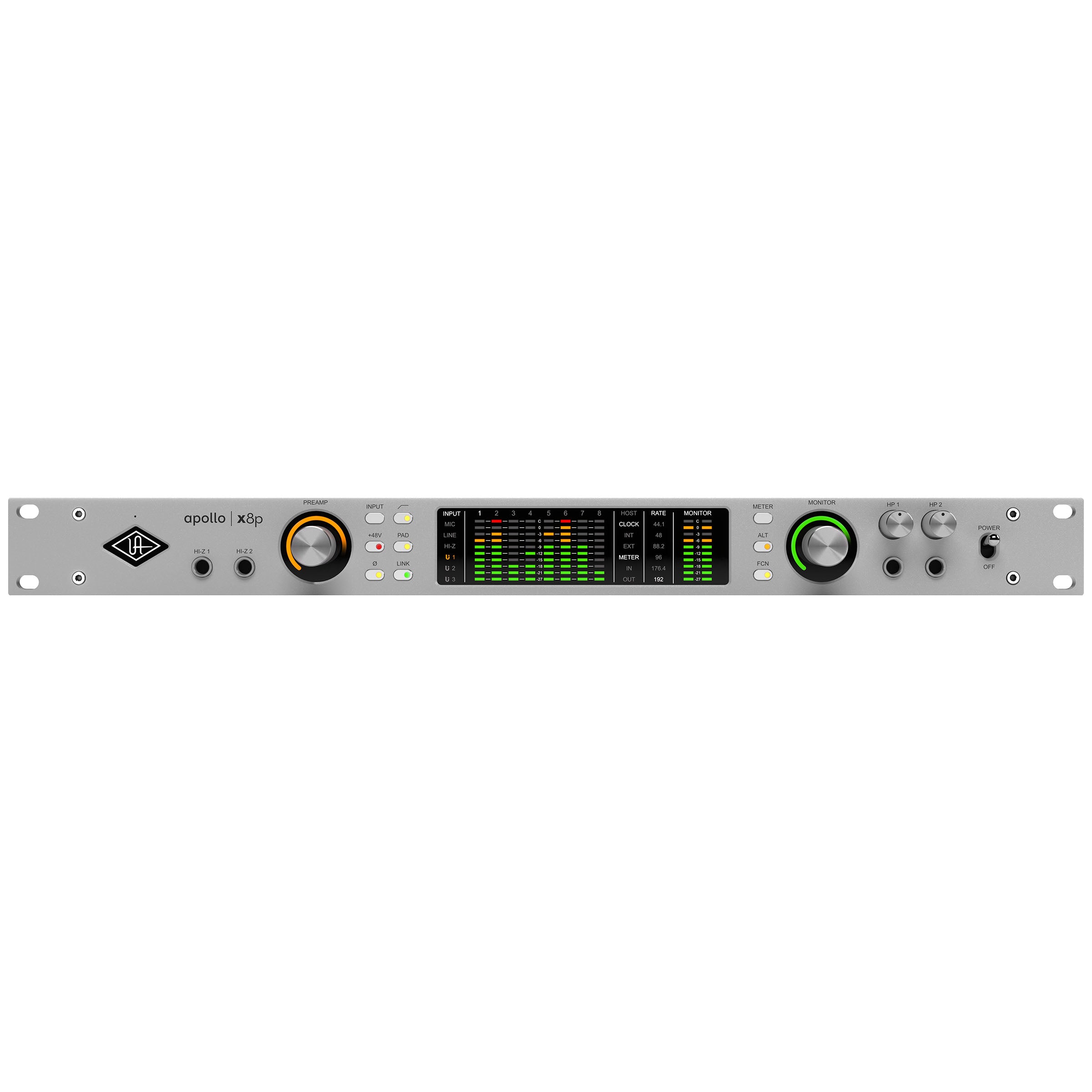 Universal Audio Apollo x8p Gen 2 ESS (Rack/TB3/MAC/WIN)