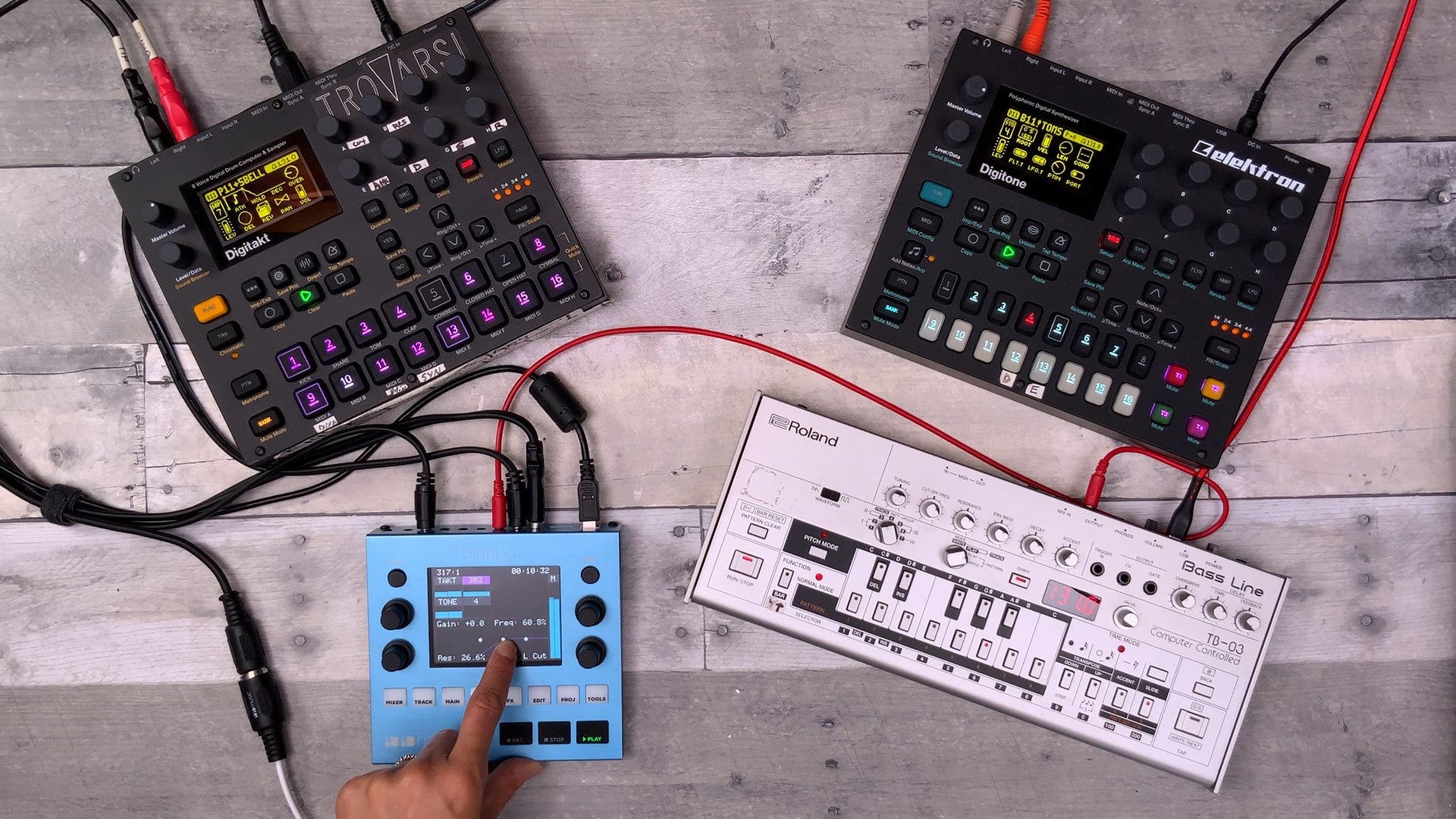 1010music Bluebox - Compact Digital Mixer/Recorder