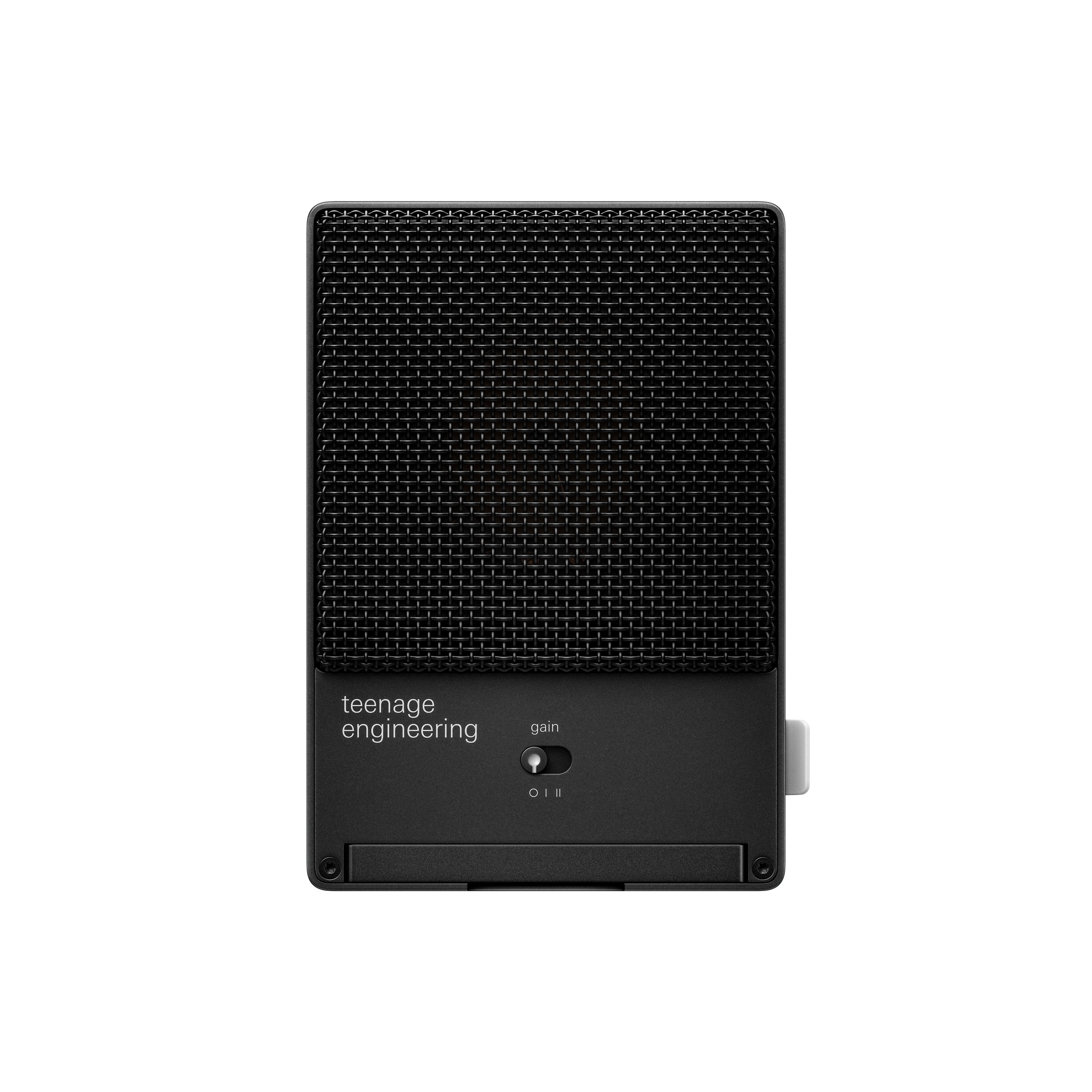 Teenage Engineering CM-15 Portable Large-Diaphragm Condenser Microphone Black