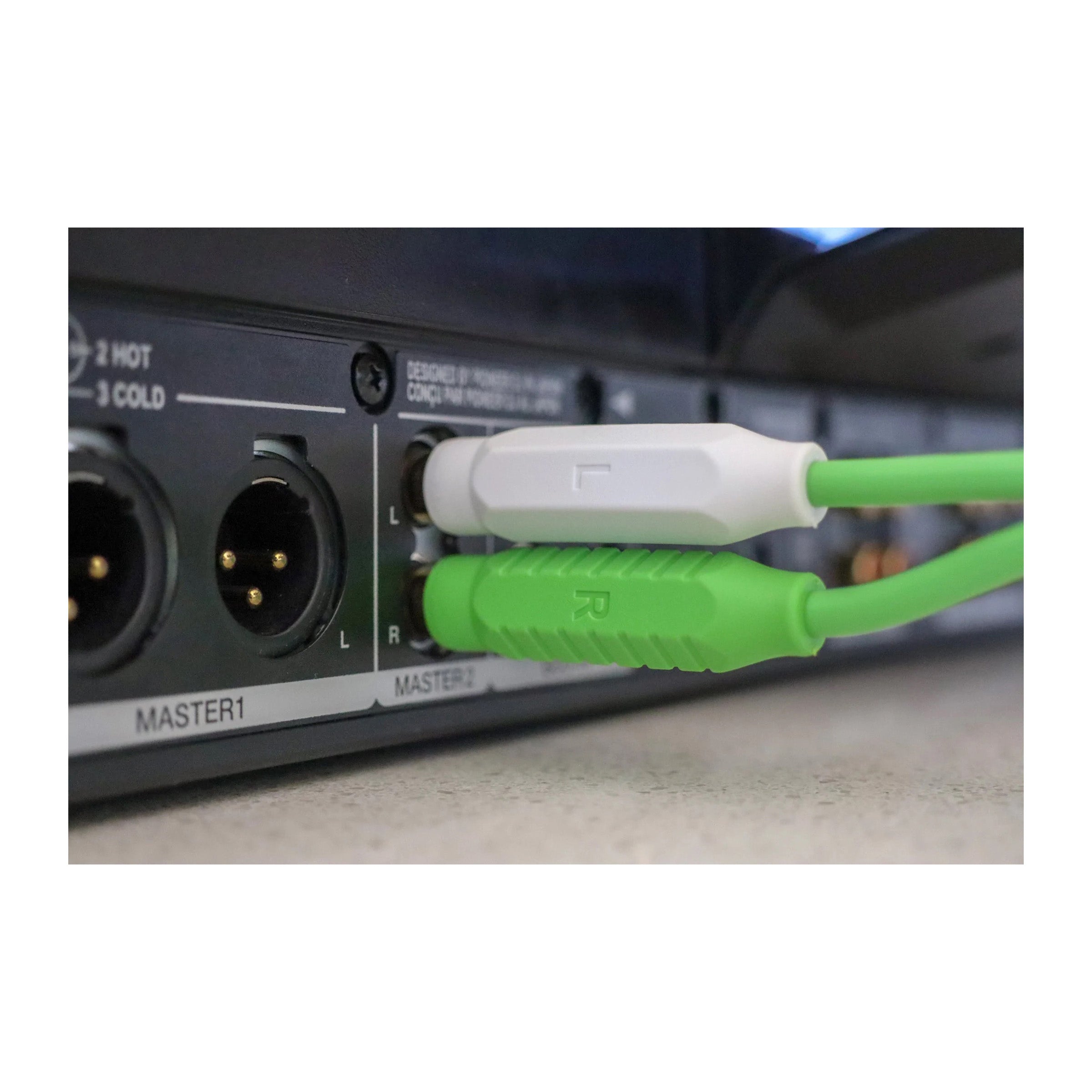 DJ TechTools Chroma Cables Audio RCA to RCA 2m  - Green