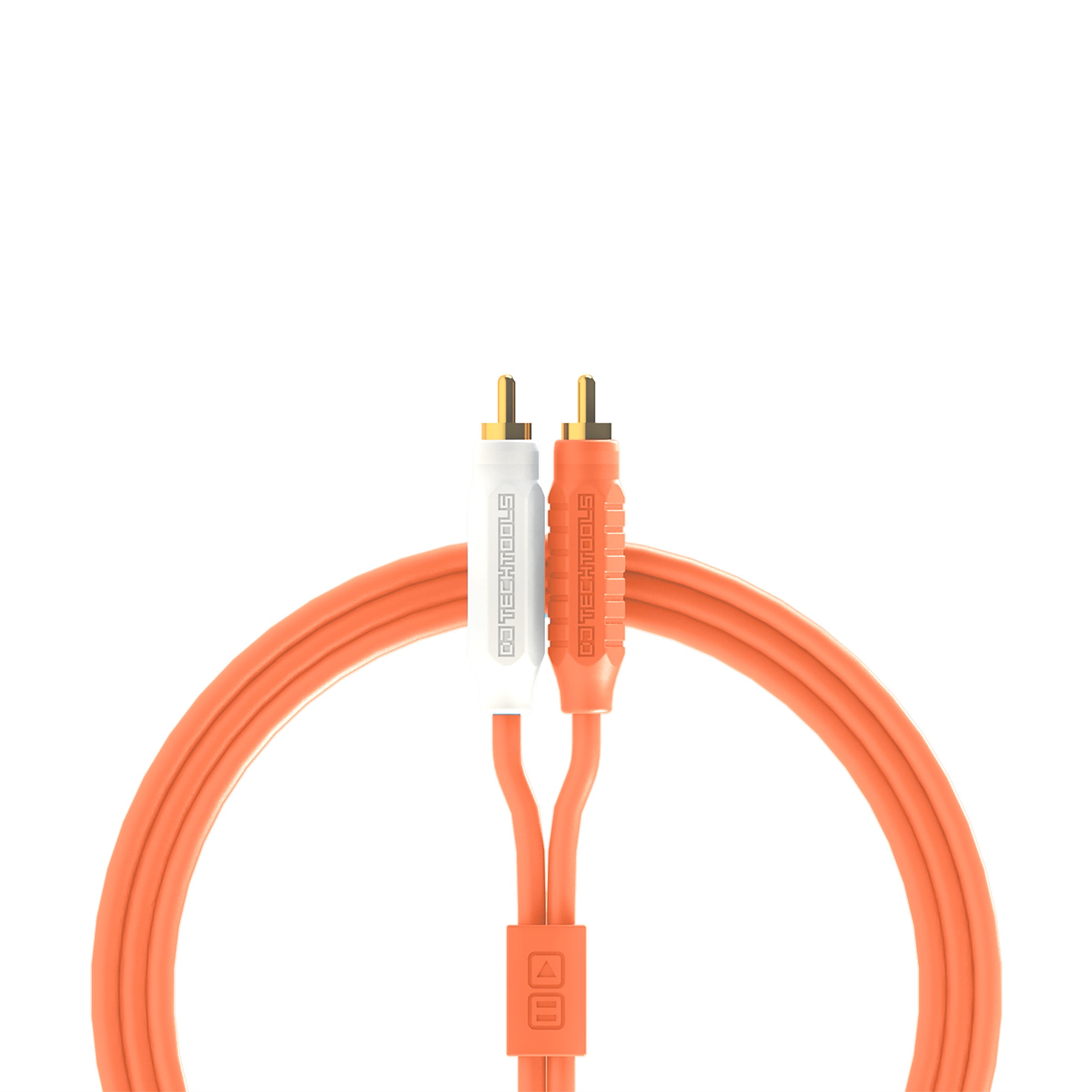 DJ TechTools Chroma Cables Audio RCA to RCA 2m  - Orange