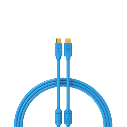DJ TechTools Chroma Cables USB-C to C 1m - Blue