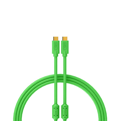 DJ TechTools Chroma Cables USB-C to C 1m - Green