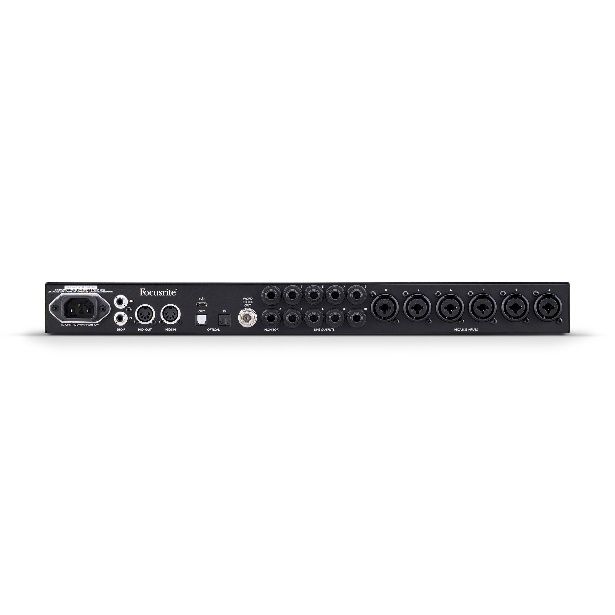 Focusrite Clarett+ 8Pre USB Audio Interface