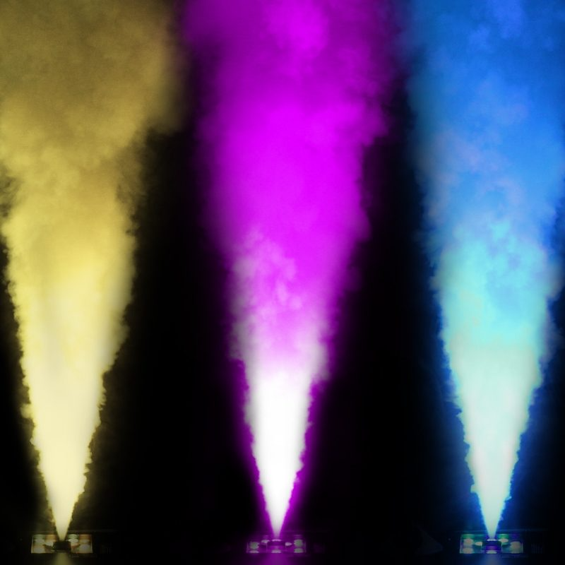 Equinox Verti Jet High Output Vertical Fog Machine with LED Wash (EQLED356)