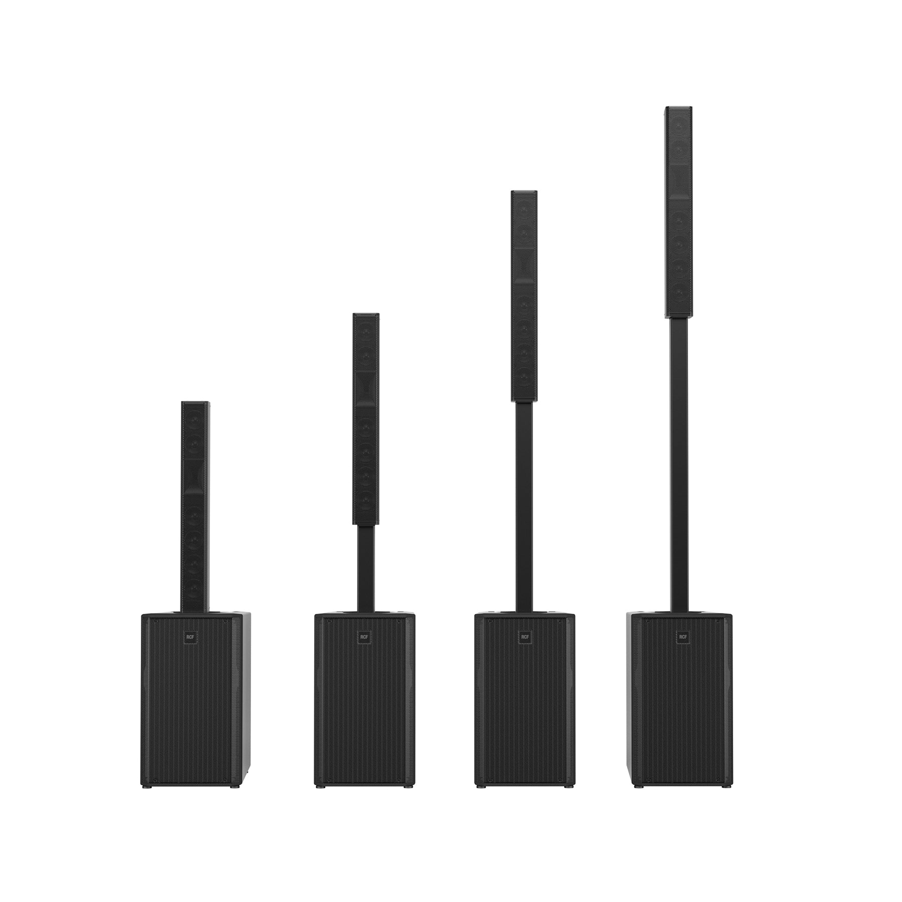 RCF EVOX J9 Active Three Way Column Array - Black