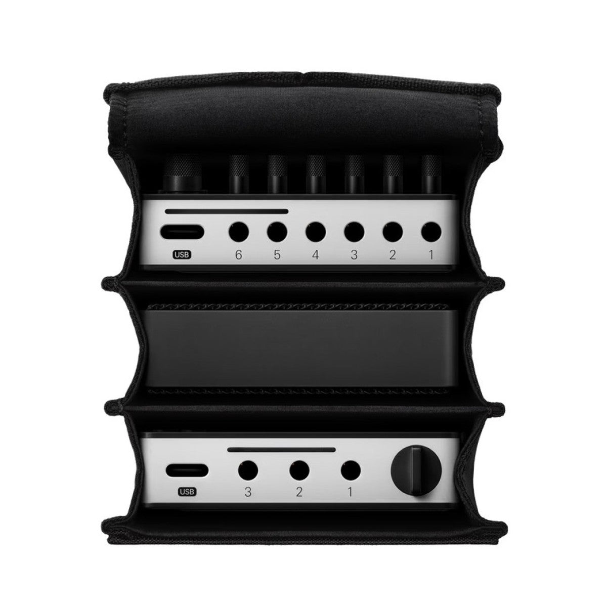 Teenage Engineering Field Accordian Bag for TP-7, CM-15, TX-6 - Black