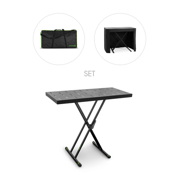 Gravity KSX 2 RD SET 1 Keyboard Stand X-Form Double And Support Table