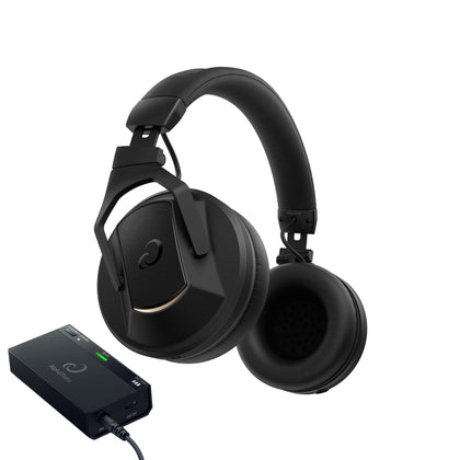 AlphaTheta HDJ-F10-TX Wireless DJ Headphones with HP-TX01 Transmitter