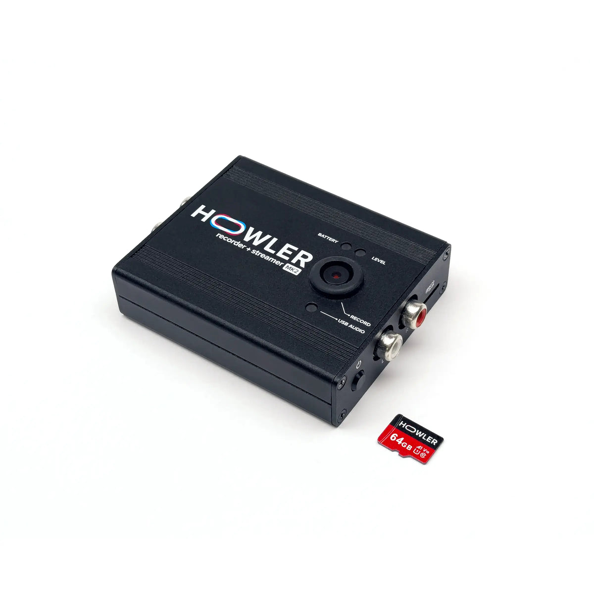 Howler Recorder+Streamer MK2 - Audio Recorder & Streaming Interface